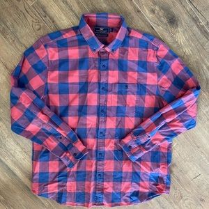 Vineyard Vines L Long sleeve button down flannel